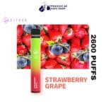 elf bar Strawberry Grape 2600 puffs