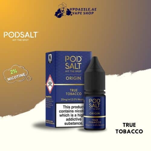 POD SALT ORIGIN 20MG True Tobacco