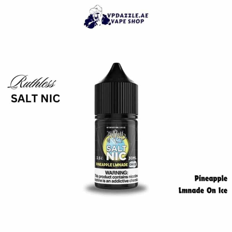 Ruthless Salt Nic Pineapple Lmnade On Ice