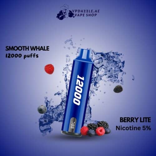 SMOOTH Whale Berry lite 12000 puffs