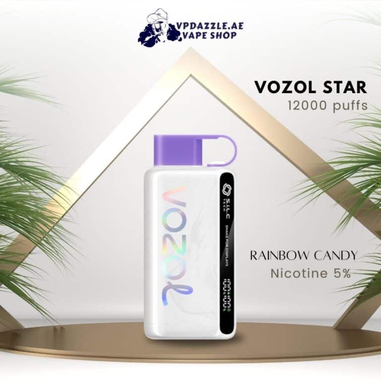 vozol star rainbow candy 12000