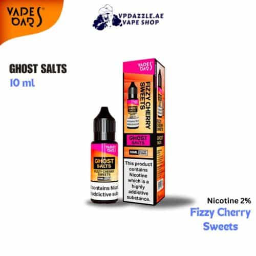 Vapes Bars Ghost Salts 10ML Fizzy Cherry Sweets