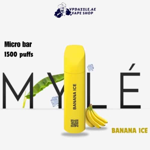 Myle Micro Bar 1500 puffs BANANA ICE