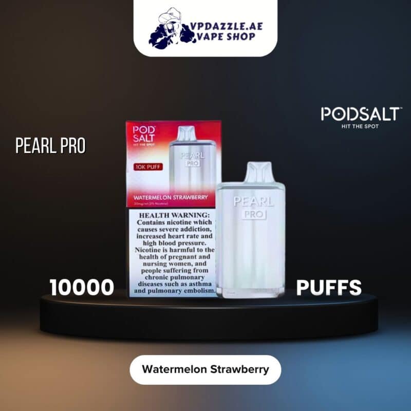 Pod Salt Pearl Pro Watermelon Strawberry flavours 10000 puffs