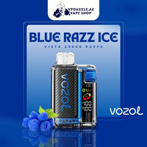 Vozol vista blue razz ice