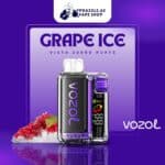 Vozol vista grape ice