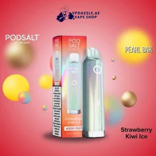 Pod Salt Strawberry Kiwi Ice 6000