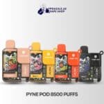 pyne pod 8500 puffs