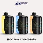 isgo paris x 30000 puffs