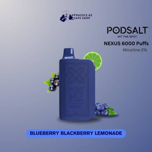 pod Salt Nexus blueberry blackberry lemonade