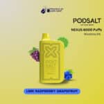 pod Salt Nexus lime raspberry grapefruit 6000