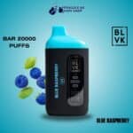 BLVK BAR Blue Raspberry FLAVORS 20000 PUFFS