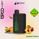 Beco soft Mango Peach 6000 puffs