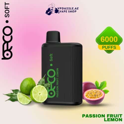 Beco soft Passion Fruit Lemon 6000 puffs