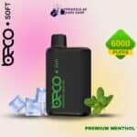 Beco soft Premium Menthol 6000 puffs