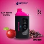 Blvk bar Apple Grape flavours 20000 puffs