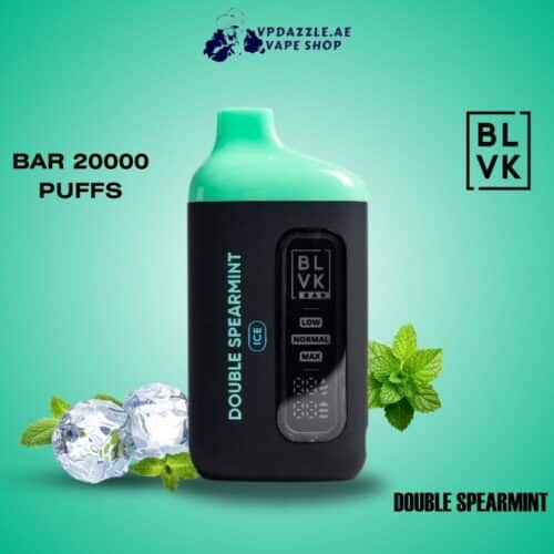 Blvk bar Double Spearmint flavours 20000 puffs