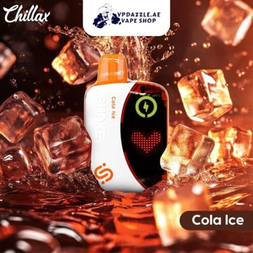 Chillax Shake cola ice flavors 22000 Puffs