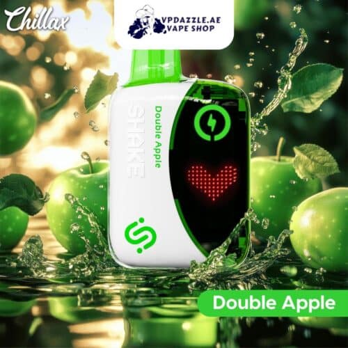 Chillax Shake double apple 22000 flavors Puffs