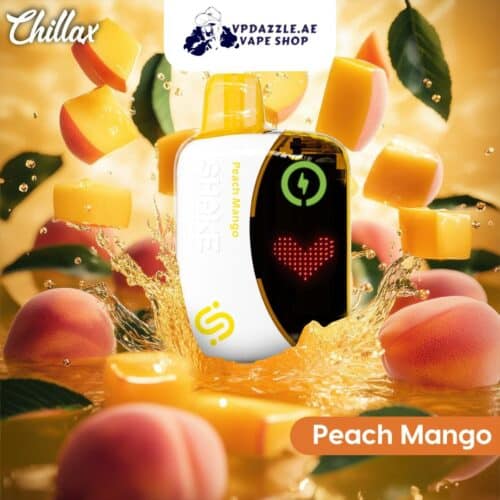 Chillax Shake peach mango flavors 22000 Puffs