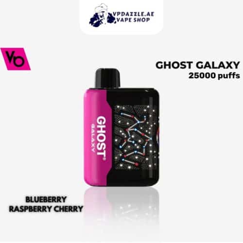 GHOST GALAXY BLUEBERRY RASPBERRY CHERRY 25000 PUFFS