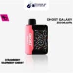 GHOST GALAXY STRAWBERRY RASPBERRY CHERRY 25000 PUFFS