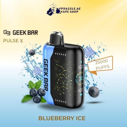 Geek bar pulse X blueberry ice 25000 puffs