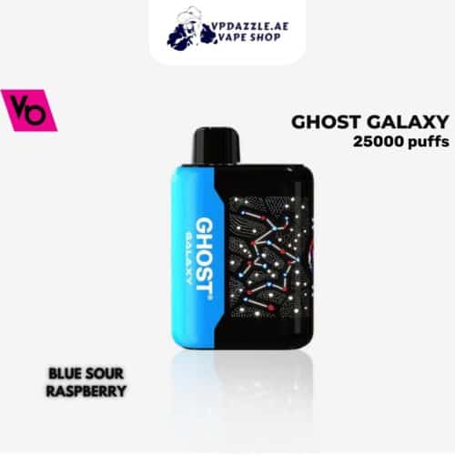 Ghost Galaxy BLUE SOUR RASPBERRY flavors 25000 puffs