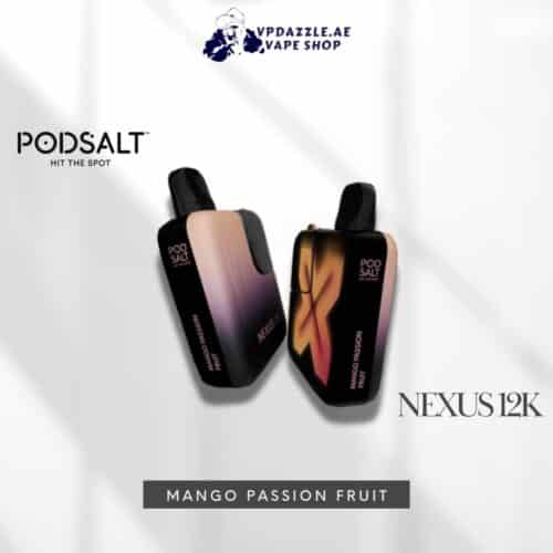 PODSALT NEXUS MANGO PASSION FRUIT 12000 PUFFS