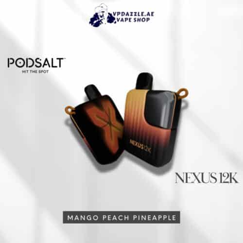 PODSALT NEXUS MANGO PEACH PINEAPPLE 12000 PUFFS