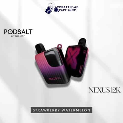 PODSALT NEXUS STRAWBERRY WATERMELON 12000 PUFFS