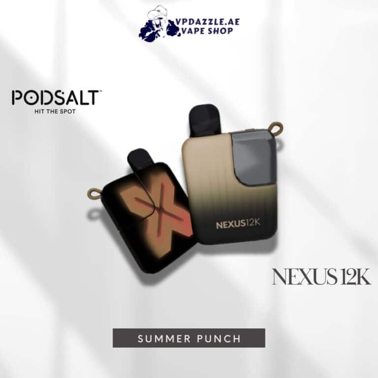 PODSALT NEXUS SUMMER PUNCH 12000 PUFFS