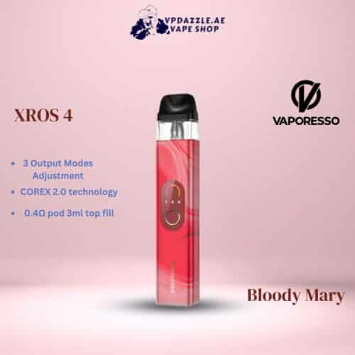 VAPORESSO XROS 4 KIT Bloody Mary COLOR