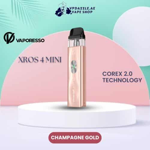 VAPORESSO XROS 4 MINI POD Champagne Gold COLOR