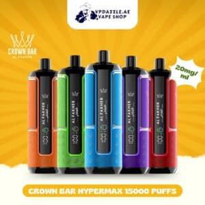 crown bar al fakher hypermax 15000 puffs