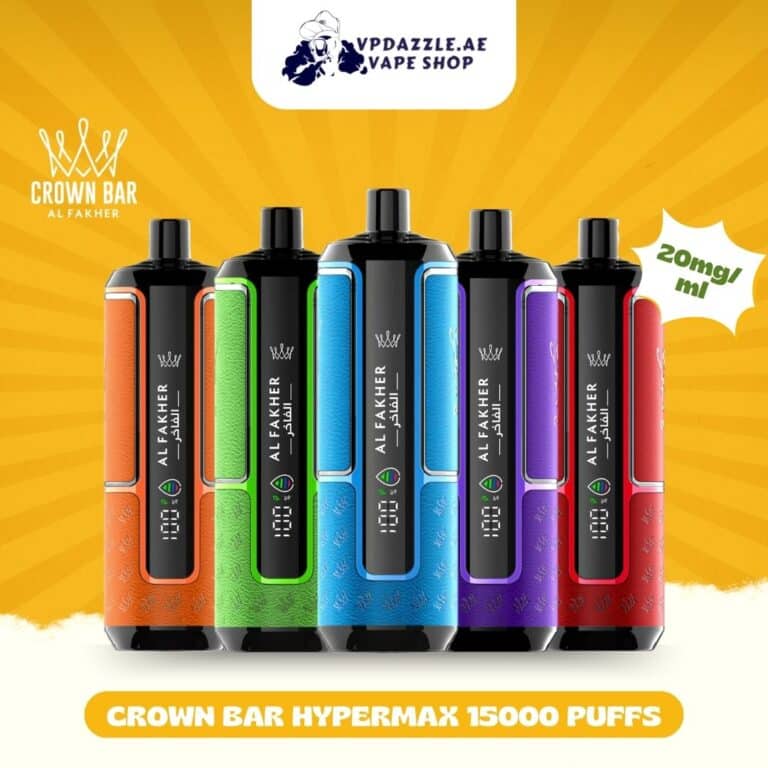 crown bar al fakher hypermax 15000 puffs