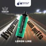 crown bar al fakher hypermax lemon lime 15000 puffs