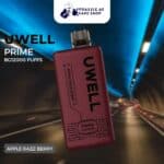 uwell prime bg Apple Razz Berry 12000 PUFFS