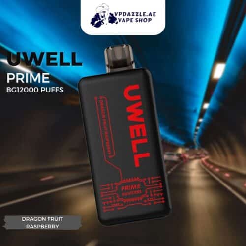 uwell prime bg Dragon Fruit Raspberry 12000 PUFFS