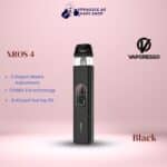 vaporesso xros 4 kit Black color