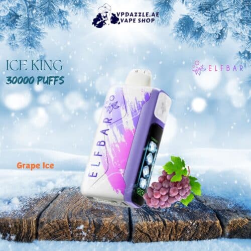 Elfbar ice king Grape Ice 30000 puffs