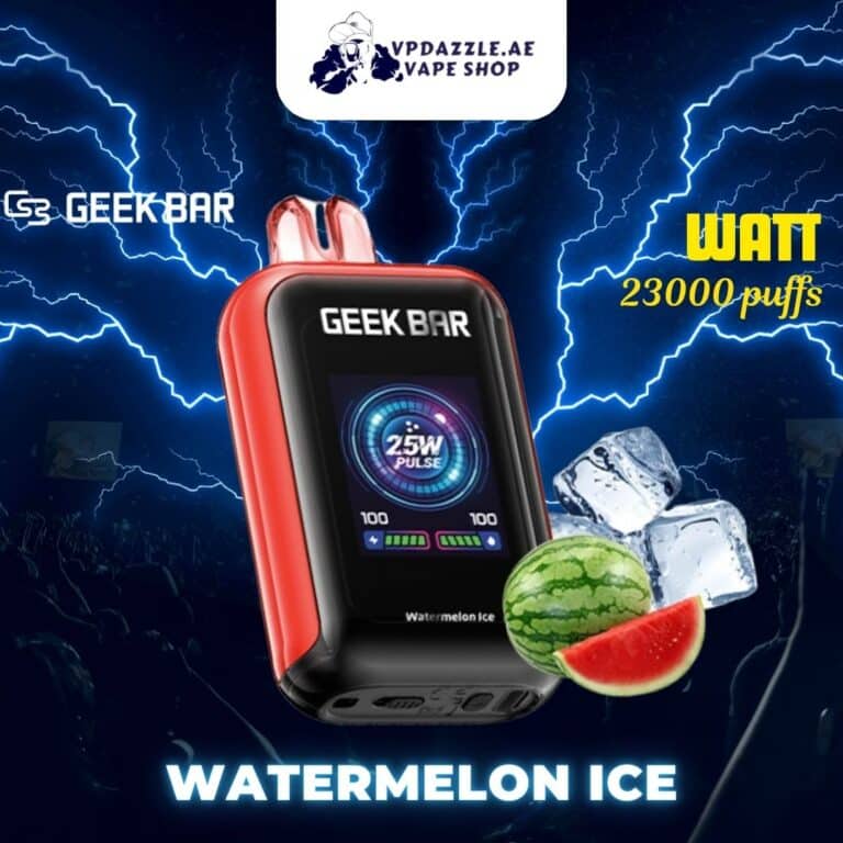 Geekbar Watt Watermelon Ice 23k puffs