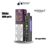 Pod salt shisha Grape Mint 8000 puffs