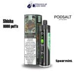 Pod salt shisha Spearmint 8000 puffs