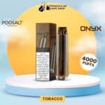 Podsalt onyx Tobacco 4000 puffs