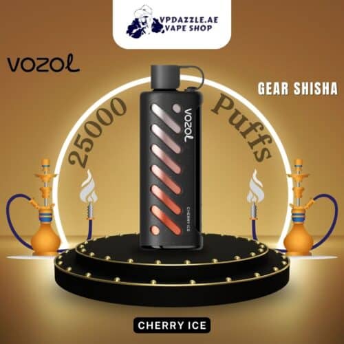 Vozol Gear Shisha Cherry Ice 25000 puffs