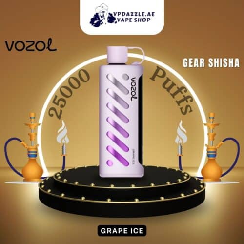 Vozol Gear Shisha Grape Ice 25000 puffs