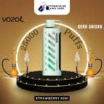 Vozol Gear Shisha Strawberry Kiwi 25000 puffs