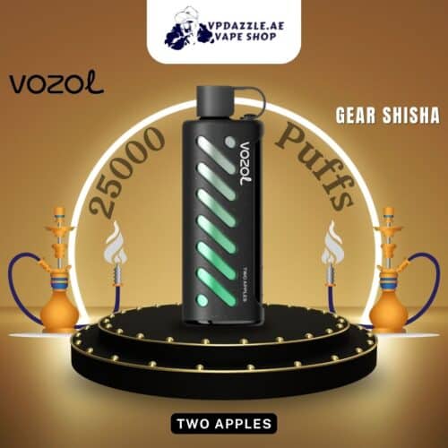 Vozol Gear Shisha Two Apples 25000 puffs