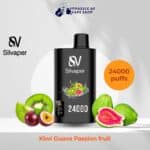 silvaper 24000 puffs Kiwi Guava Passion fruit